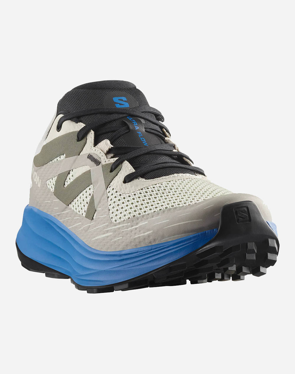 SALOMON TRAIL RUNNING - ULTRA ULTRA FLOW LUNAR ROCK / FRENCH BLUE / BLACK INCALTAMINTE DE BARBATI