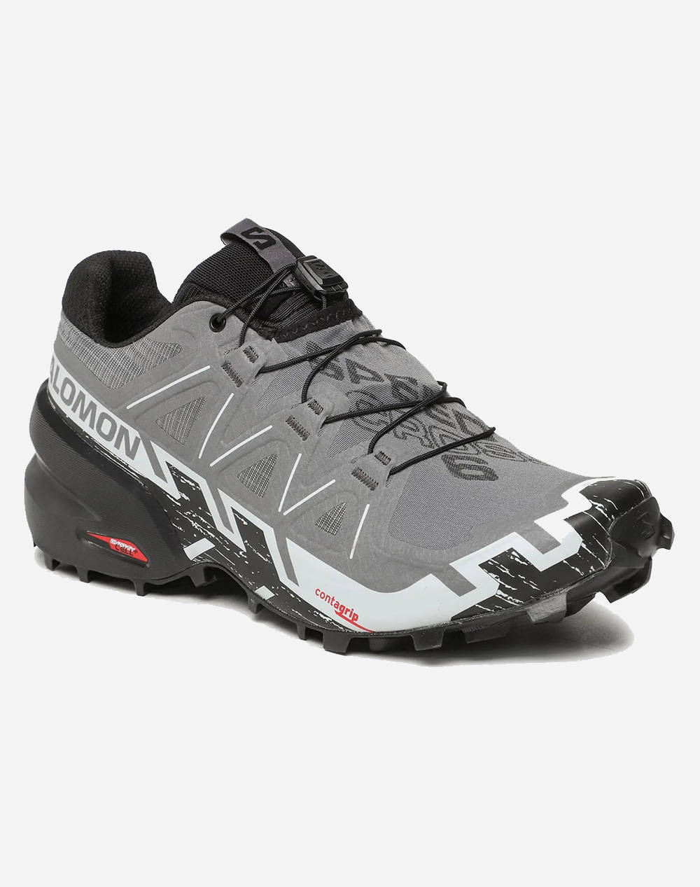 SALOMON TRAIL RUNNING - CROSS SPEEDCROSS 6 QUIET SHADE / BLACK / PEARL BLUE INCALTAMINTE DE BARBATI