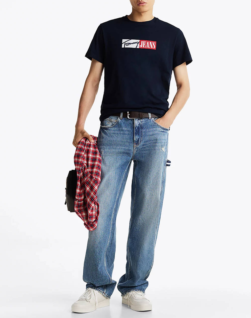 TOMMY JEANS TJM SLIM ENTRY GRAPHIC TEE EXT