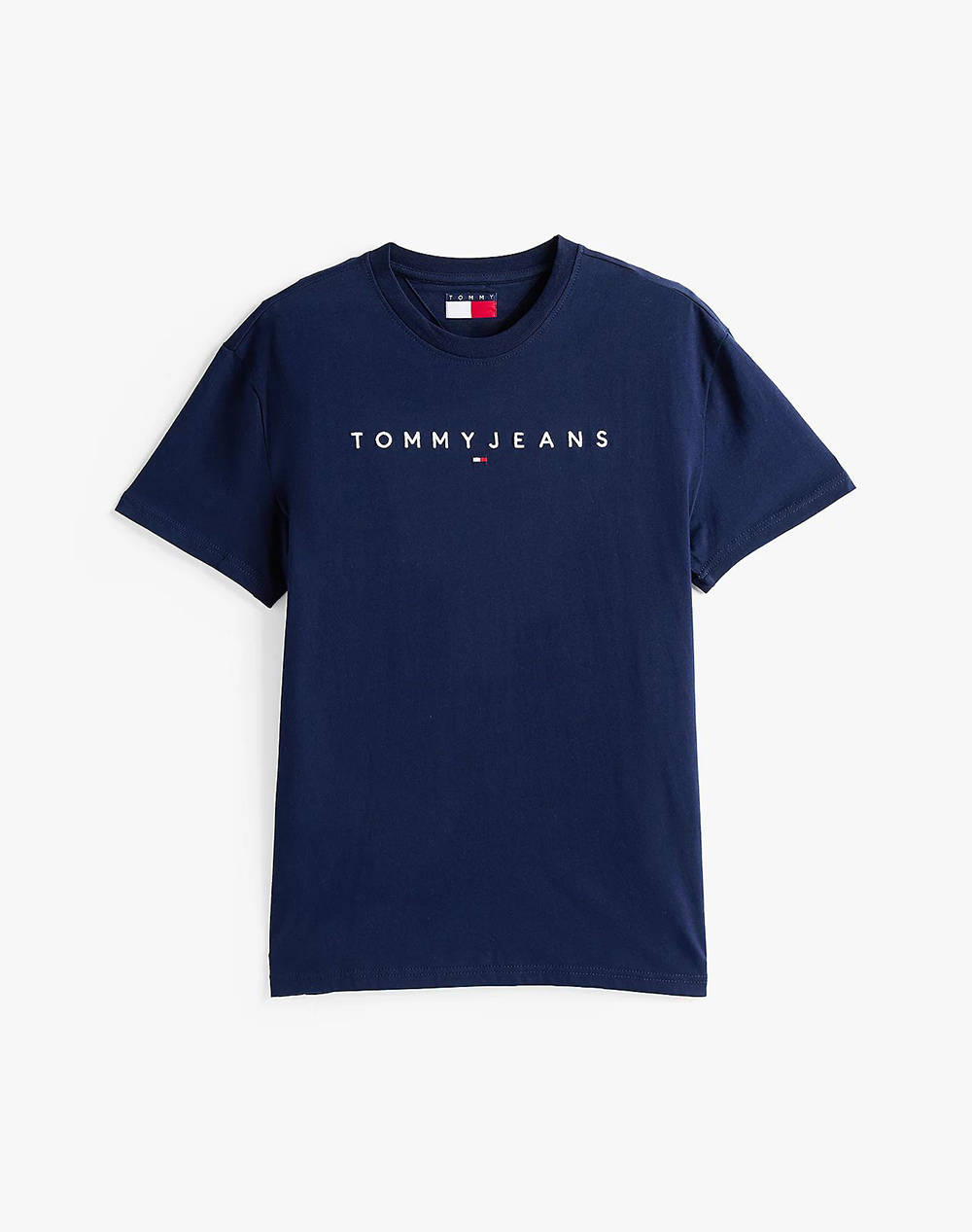 TOMMY JEANS TJM REG LINEAR LOGO TEE EXT