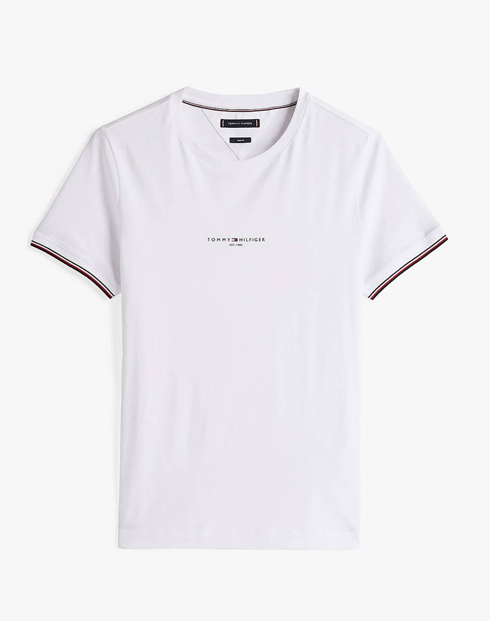 TOMMY HILFIGER TOMMY LOGO TIPPED TEE