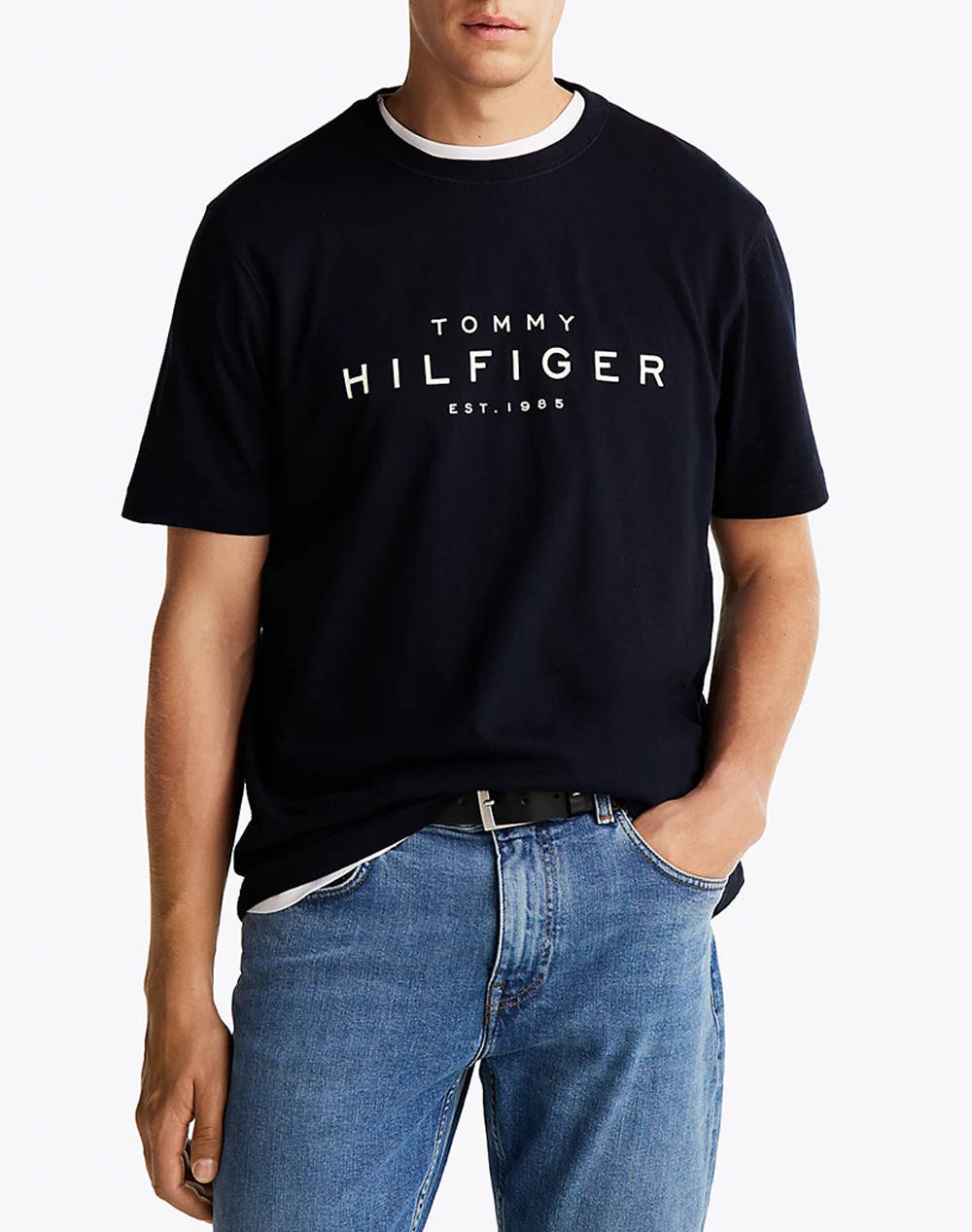 TOMMY HILFIGER BIG RWB HILFIGER TEE