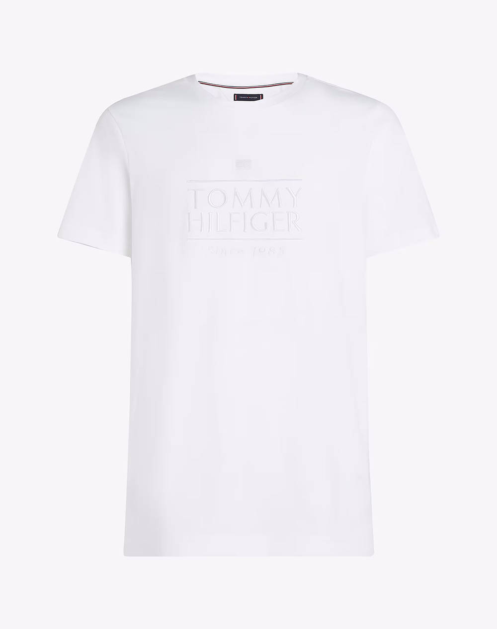 TOMMY HILFIGER HILFIGER EMBROIDERY LOGO TEE