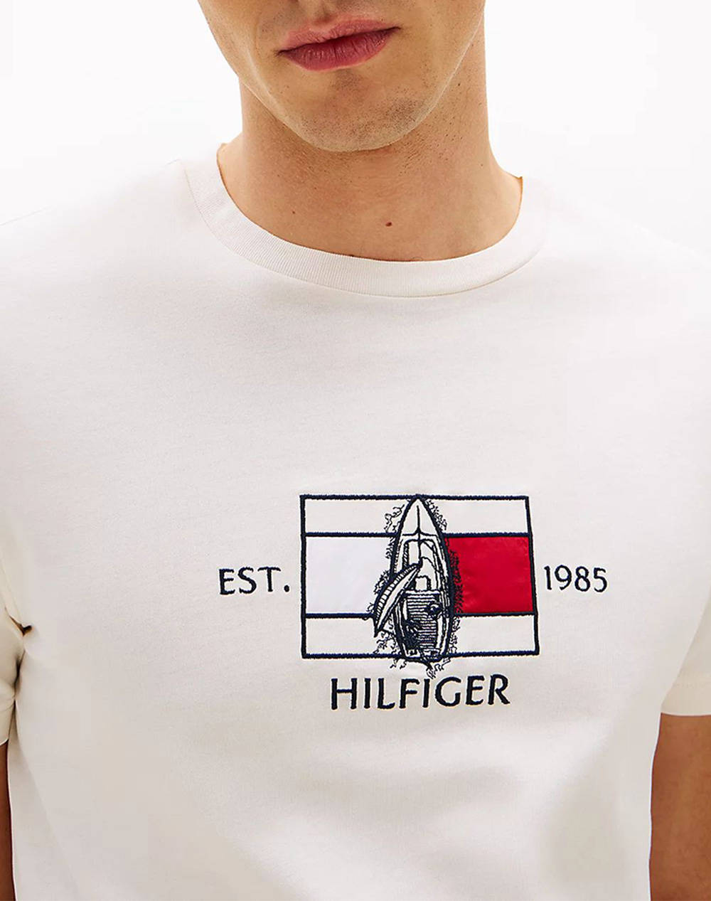 TOMMY HILFIGER HILFIGER FLAG SAILING TEE