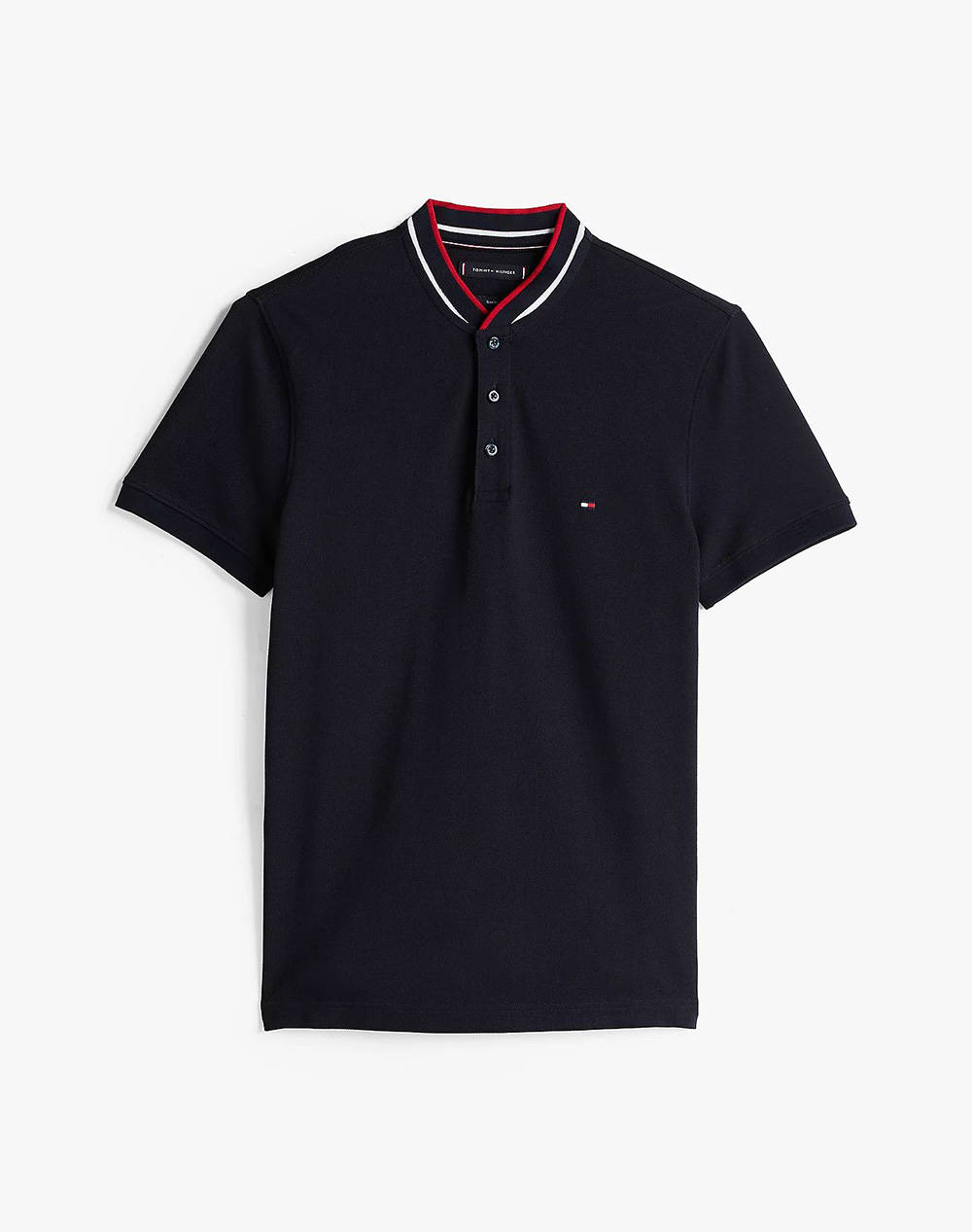 TOMMY HILFIGER MAO RWB TIPPED SLIM POLO