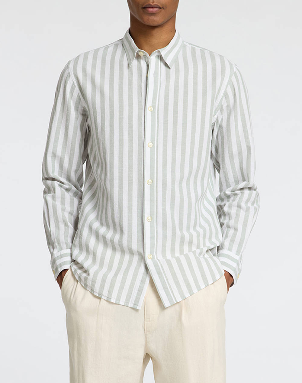 SELECETED SLHSLIM-SUN SHIRT LS NOOS