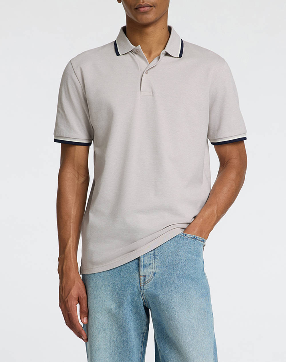 SELECTED SLHSLIM-ATLAS SPORT SS POLO