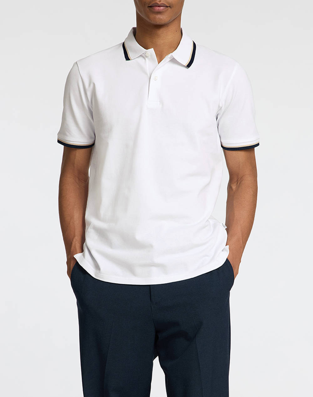 SELECTED SLHSLIM-ATLAS SPORT SS POLO