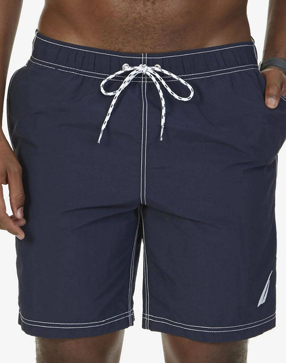 NAUTICA COSTUM DE BAIE Anchor Full Elastic Solid Trunk