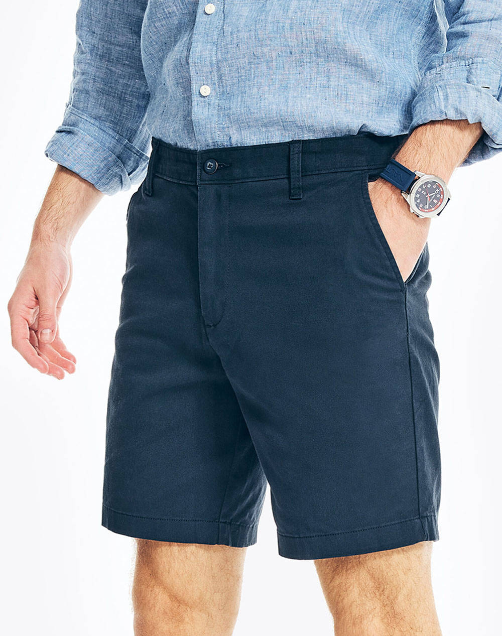 NAUTICA PANTALONI SCURTI CLASSIC FF DECK SHORT