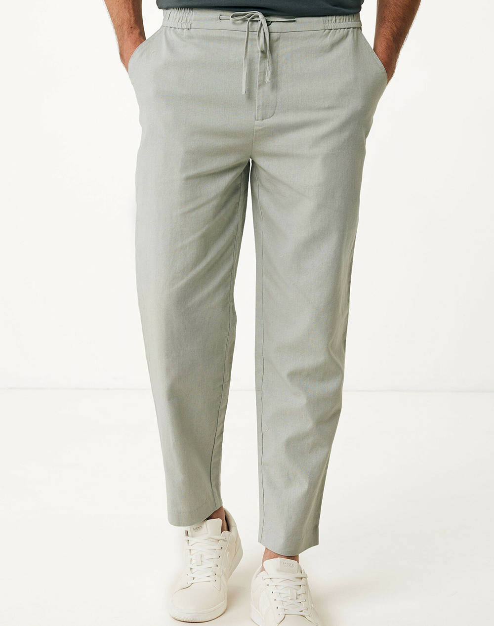 MEXX ETHAN Basic linen pants