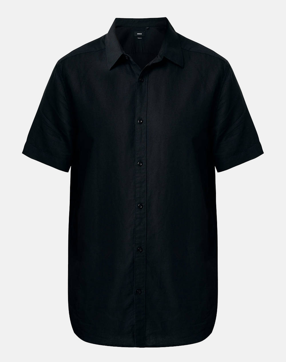 MEXX BRANDON Basic linen shirt short sleeve