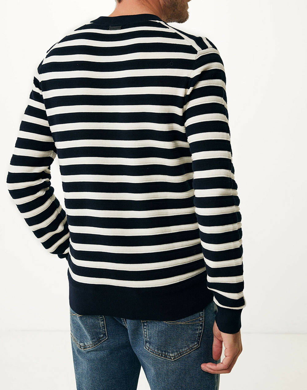 MEXX Jacquard knit striped sweater