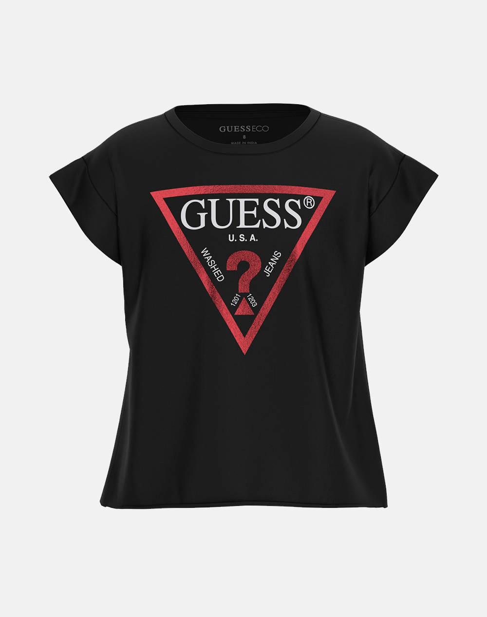 GUESS CROPPED SS TSHIRT_CORE BLUZA DE COPII GIRL