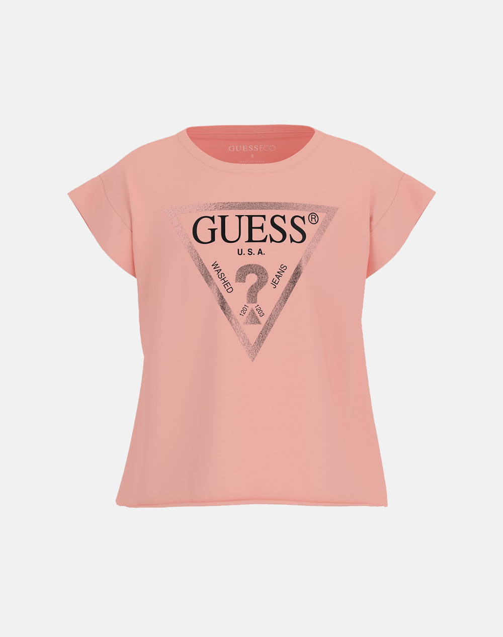 GUESS CROPPED SS TSHIRT_CORE BLUZA DE COPII GIRL