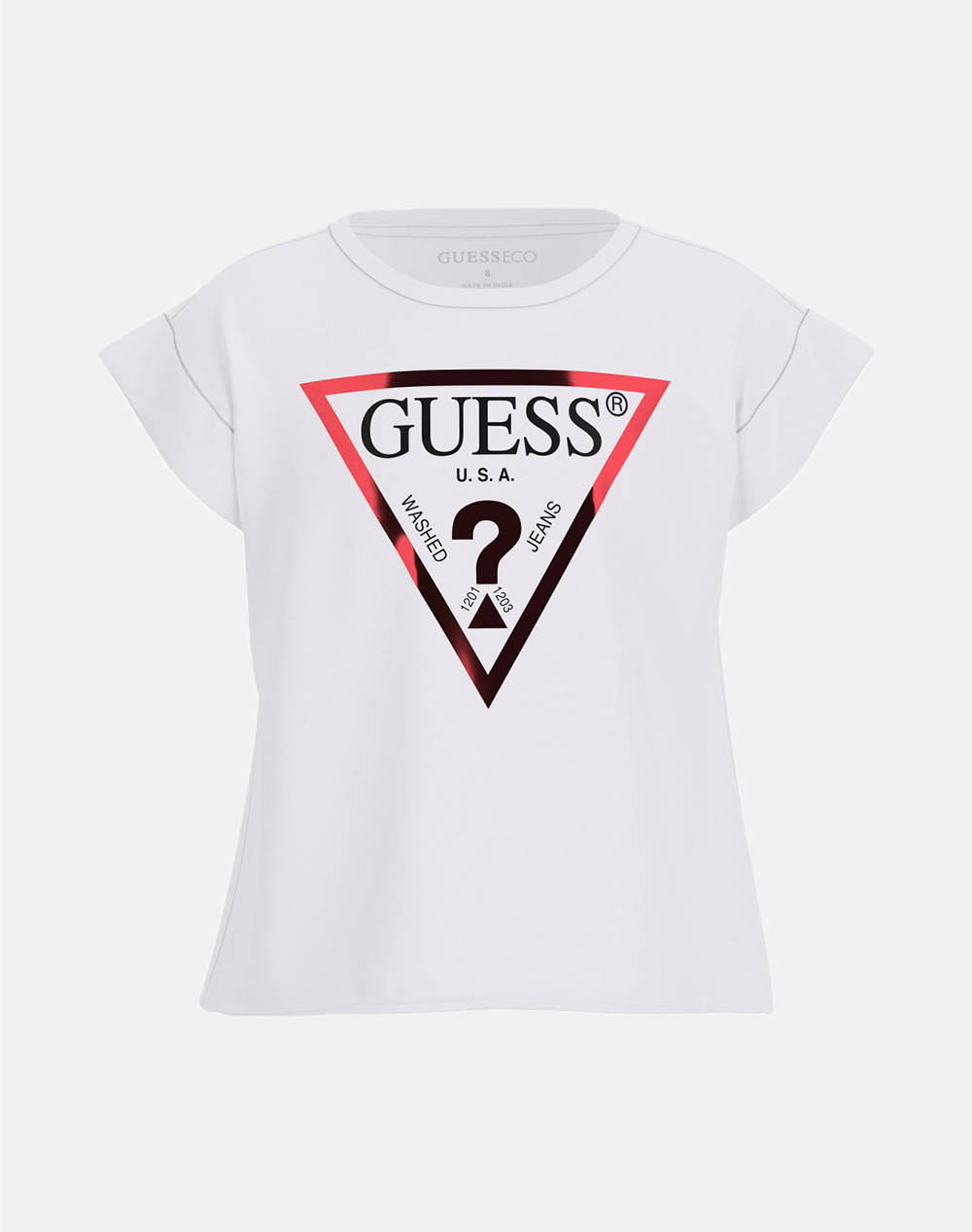 GUESS CROPPED SS TSHIRT_CORE BLUZA DE COPII GIRL