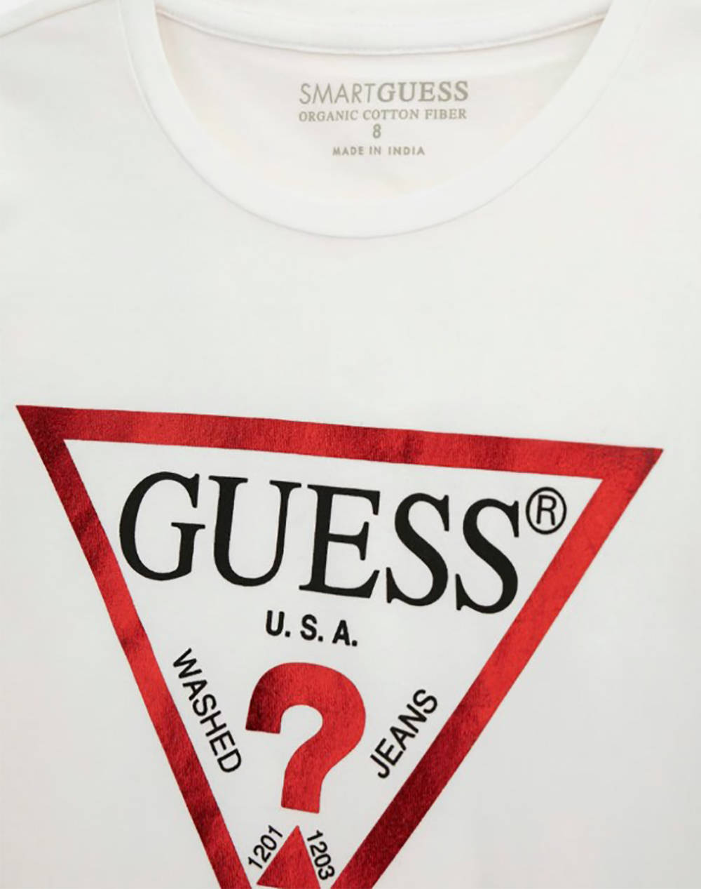 GUESS CROPPED SS TSHIRT_CORE BLUZA DE COPII GIRL