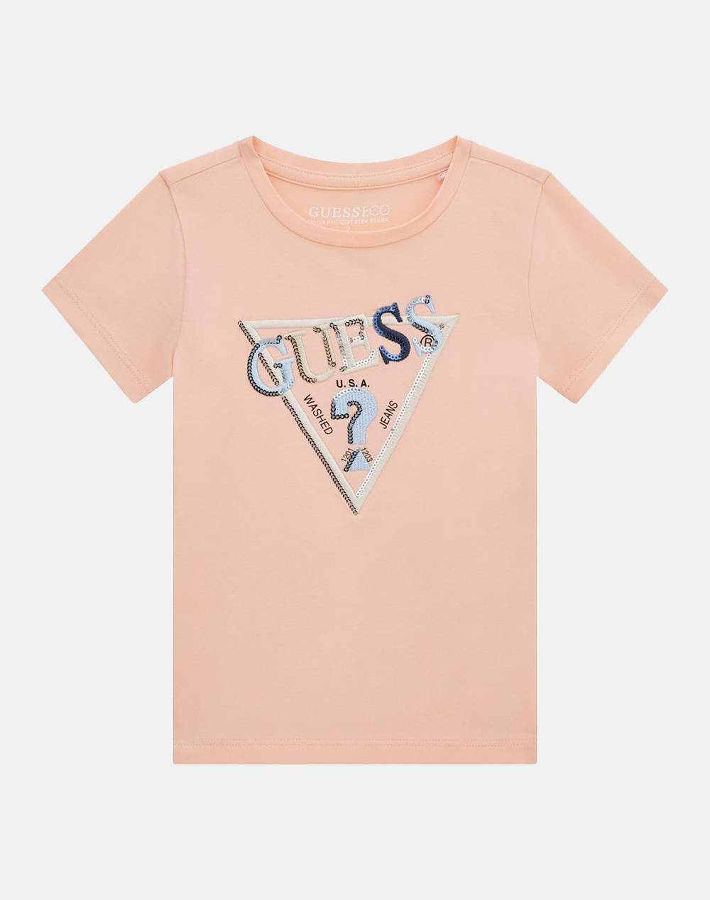 GUESS HIGH LOW SS T-SHIRT BLUZA DE COPII GIRL