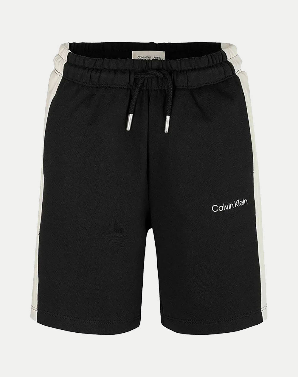 CALVIN KLEIN JEANS COLOR BLOCK RELAXED SHORTS