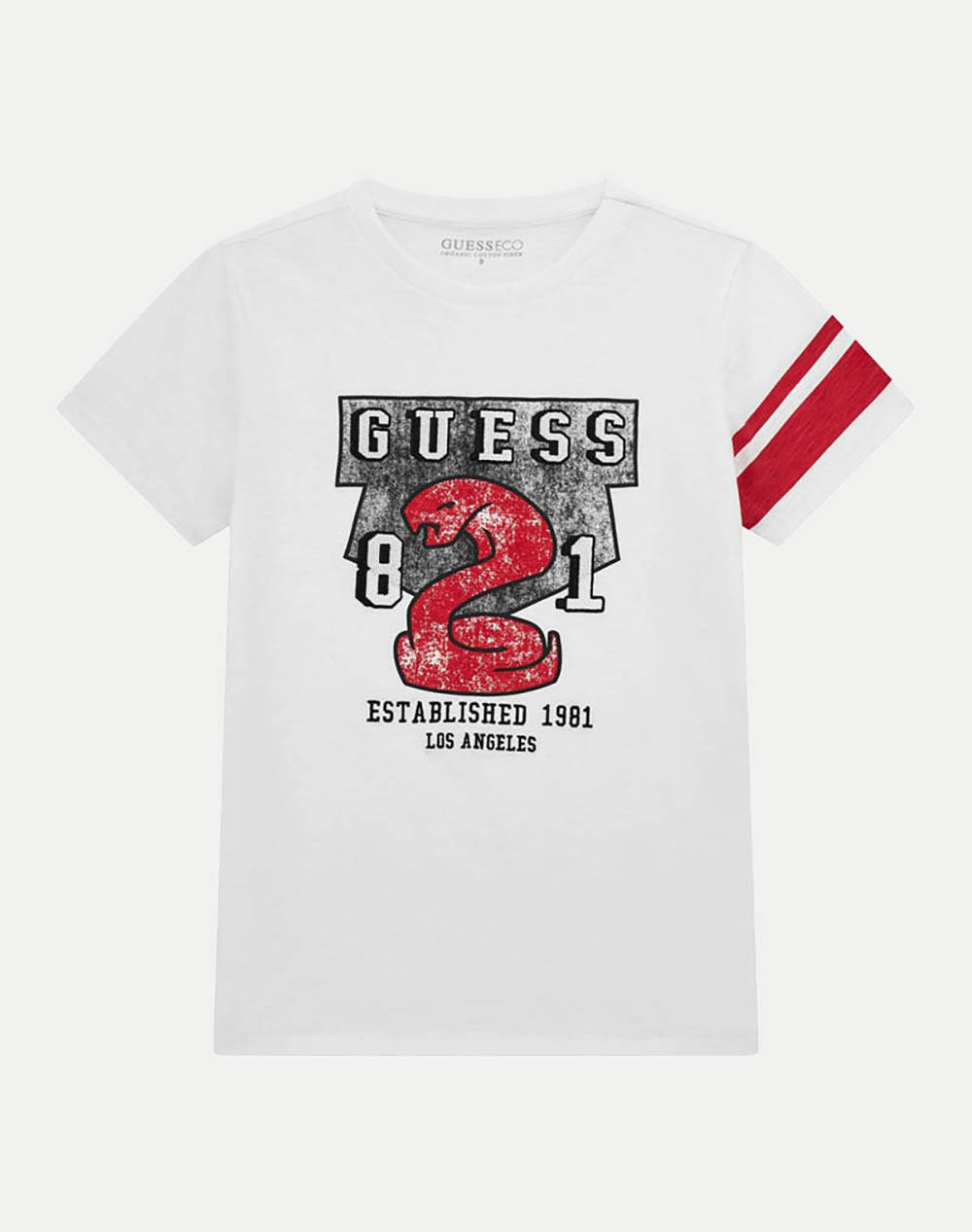 GUESS SLUB JERSEY SS T-SHIRT BLUZA DE COPII BOY