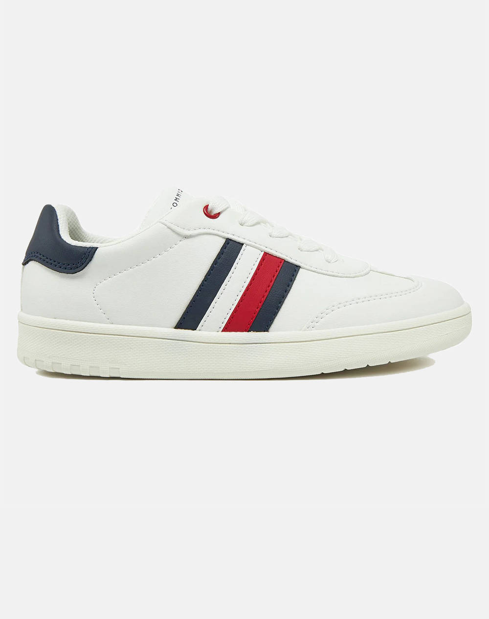 TOMMY HILFIGER STRIPE LOW CUT LACE-UP SNEAKER