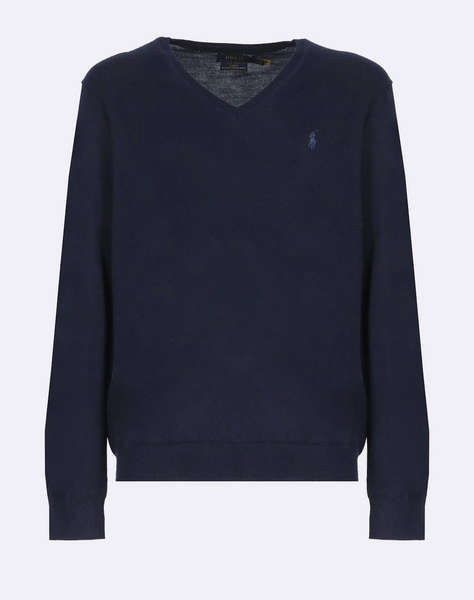 RALPH LAUREN LS SF VN PP-LONG SLEEVE-PULLOVER