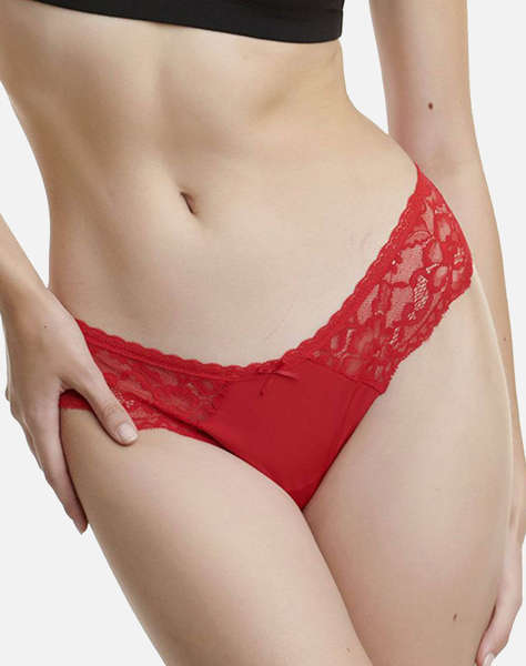 WALK DE DAMA THONG ΜΕ DANTELA X-MAS GIFT BOX