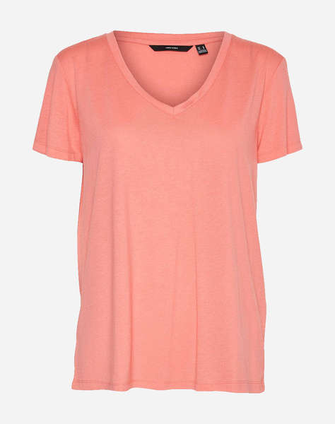 VERO MODA VMSPICY SS V-NECK TOP JRS