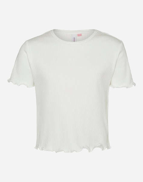 VERO MODA VMLAVENDER SS CROPPED RIB TOP JRS GIRL