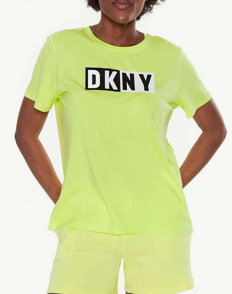 DKNY LOGO BLUZA CU MANECA SCURTA DKNY