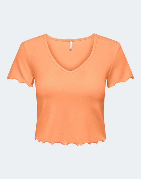 ONLY ONLKIKA S/S V-NECK TOP JRS