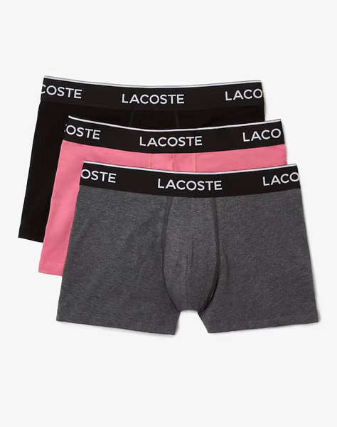 LACOSTE SET 3 LENJERIE INTIMA TRUNK PACK 3 TRUNKS