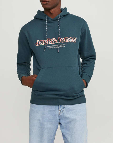 JACK&JONES JORLAKEWOOD SWEAT HOOD BF LN