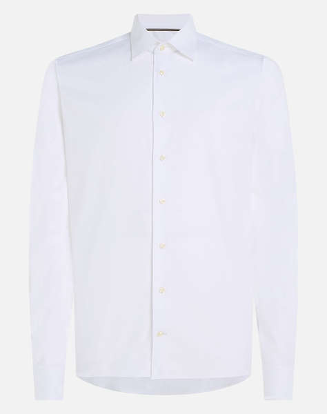 TOMMY HILFIGER FLEX COLLAR SOLID DOBBY SHIRT