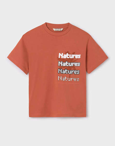 MAYORAL Bluza cu maneca scurta nature