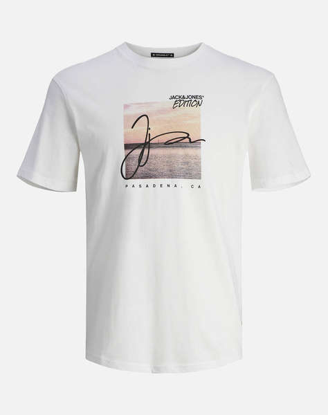 JACK&JONES JORARUBA PHOTO TEE SS CREW