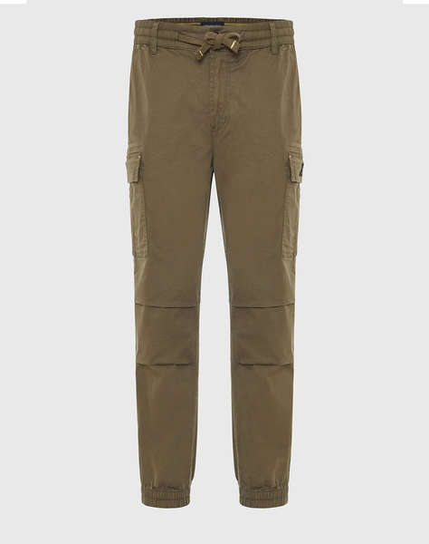 FUNKY BUDDHA Comfort garment dyed cargo pantaloni