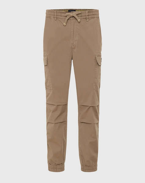 FUNKY BUDDHA Comfort garment dyed cargo pantaloni