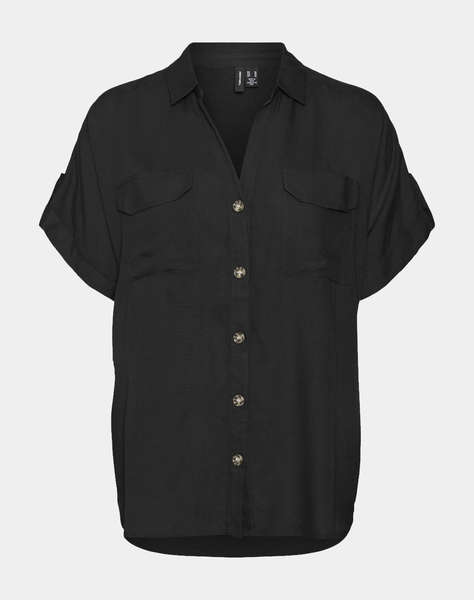 VERO MODA VMBUMPY S/S SHIRT WVN GA NOOS