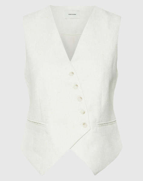 VERO MODA VMFLORENCE SL LINEN WAISTCOAT