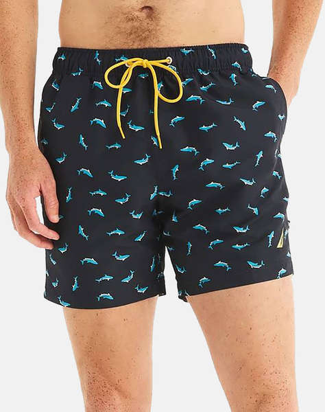 NAUTICA COSTUM DE BAIE 6 FULLELAST.SHARK WEEK ICON SUSTAINABLE