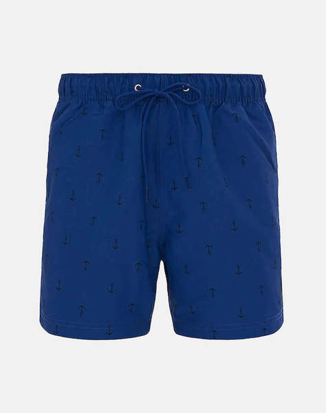 NAUTICA COSTUM DE BAIE 5 ANCHOR FULL ELASTIC PRINTED TRUNK