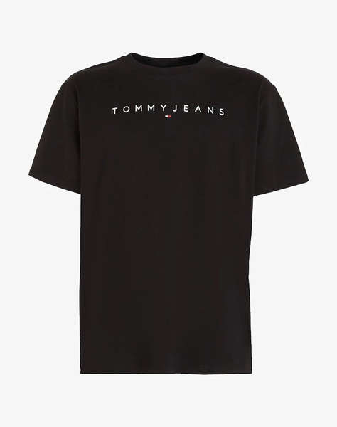 TOMMY JEANS TJM REG LINEAR LOGO TEE EXT