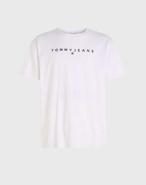 TOMMY JEANS TJM REG LINEAR LOGO TEE EXT