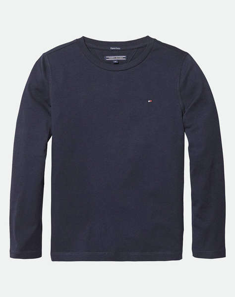 TOMMY HILFIGER BOYS BASIC CN KNIT