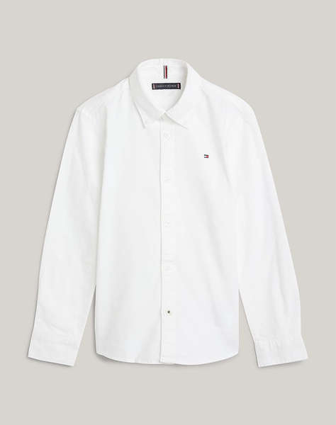 TOMMY HILFIGER CAMASA BOYS STRETCH OXFORD SHIRT