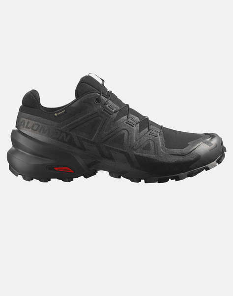 SALOMON TRAIL RUNNING - CROSS SPEEDCROSS 6 GTX BLACK / BLACK / PHANTOM INCALTAMINTE DE BARBATI