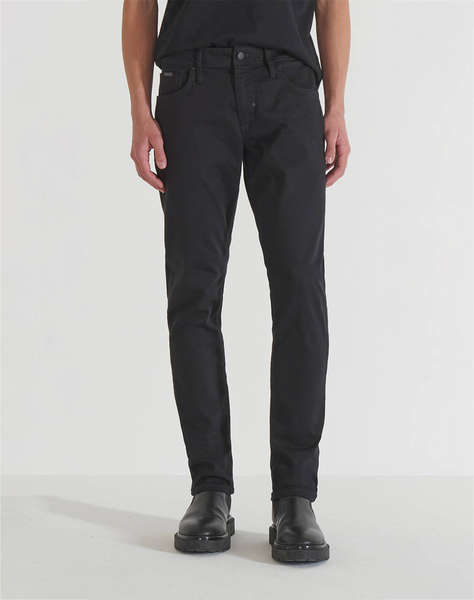 ANTONY MORATO MMDT00282FA750526W01891 MIN OF 10 JEANS KURT COMFORT TAPERED FIT IN ICONIC BLACK STAY BLACK DENIM PANTALONI