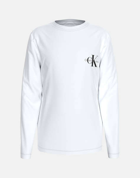 CALVIN KLEIN CHEST MONOLOGO LS T-SHIRT