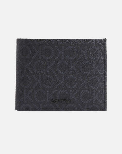 CALVIN KLEIN CK MUST MONO BIFOLD 5CC W/COIN (Dimensiuni: 9 x 11 cm.)